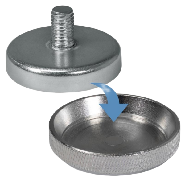 Adapters M8 male thread - Magnetic centering disk - Image 5
