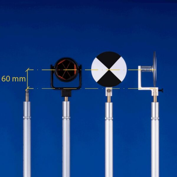 Round checkerboard target 4.5" with Adapters for Leica spigot - Image 3