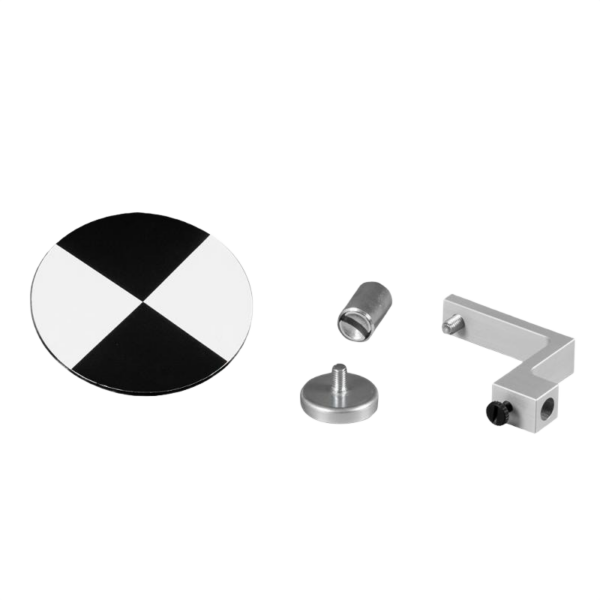 Round checkerboard target 4.5" with Adapters for Leica spigot - Image 5
