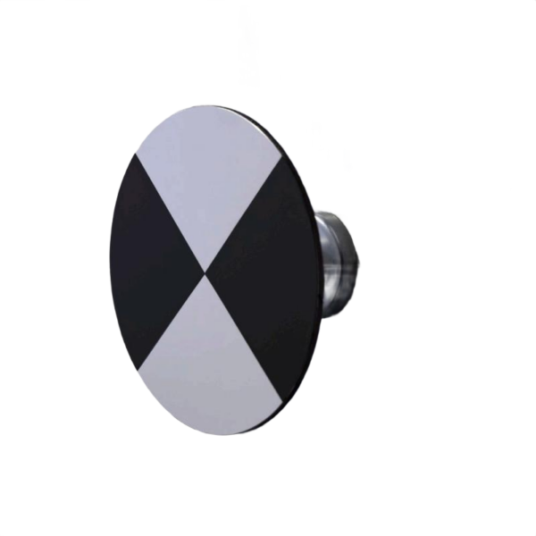 Round checkerboard target 4.5" with magnetic connection - Image 7