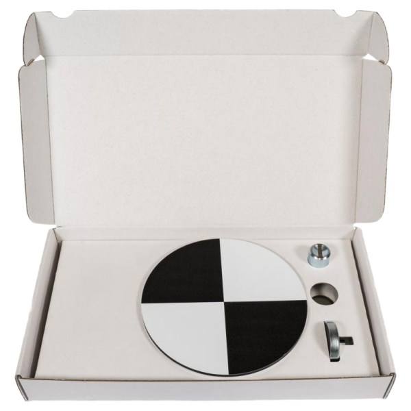 Round checkerboard target 6" with magnetic connection - Image 9