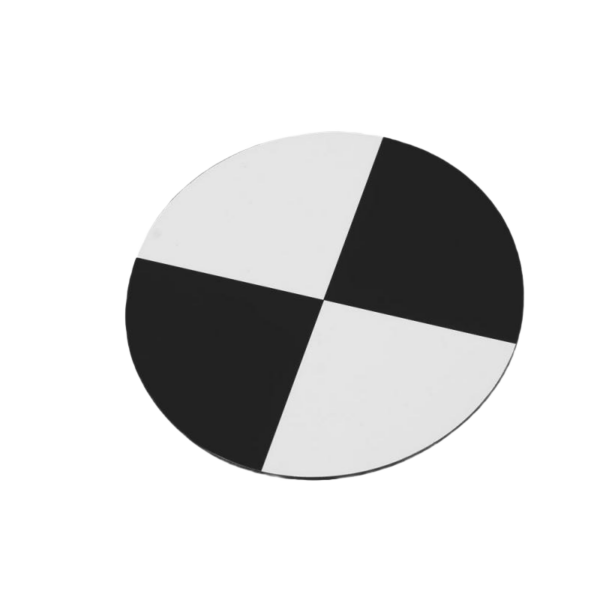 Round checkerboard target 6" with magnetic connection - Image 11
