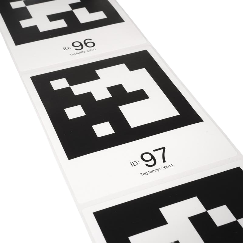 set-aus-100-apriltags-aufklebern Set of 100 AprilTags stickers - Image 1