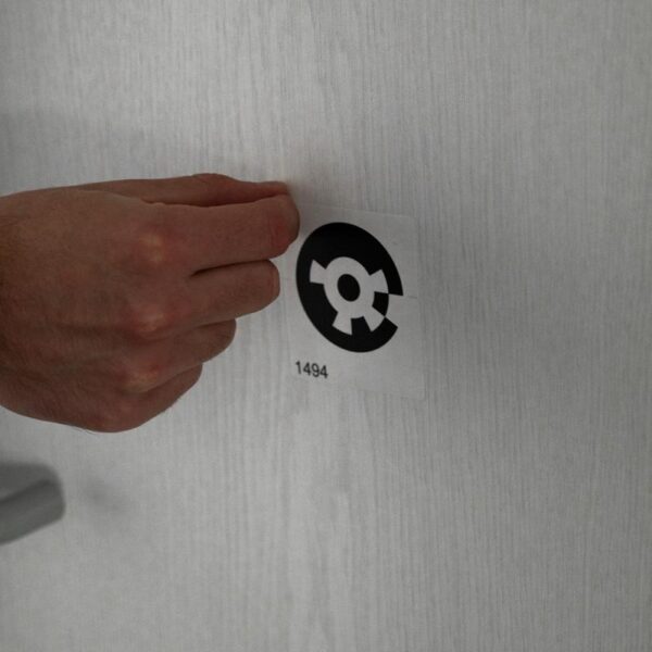 Set of 100 stickers (targets) for FARO Freestyle 2 & photogrammetry - Image 3