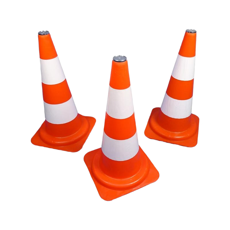 set-aus-3-laserscanner-strassenkegeln Set consisting of 3 laser scanning traffic cones - Image 1