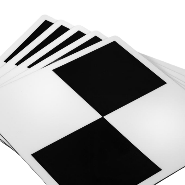 5 Magnetic Checkerboard Targets as a Set 10 cm x 10 cm - Image 4