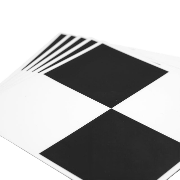 5 Magnetic Checkerboard Targets as a Set 20cm x 20cm - Image 3