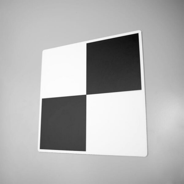 5 Magnetic Checkerboard Targets as a Set 20cm x 20cm - Image 5