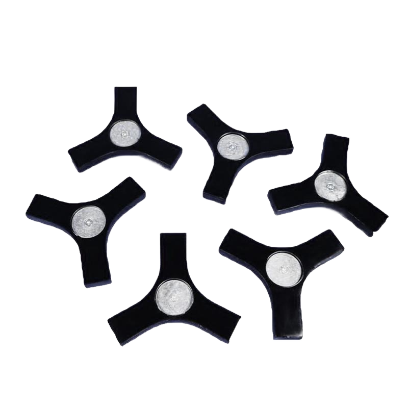 set-aus-6-referenzkugelfuessen-mit-magnetplatte Set consisting of 6 Reference Sphere Pedestals with Magnet Plate - Image 1